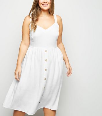 White Dress Size 20
